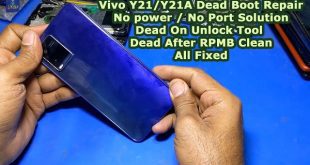 Vivo Y21 / Y21A dead boot repair no power no port solution